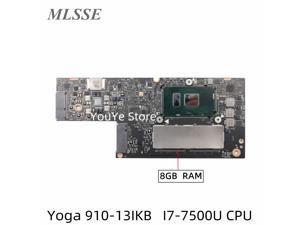For Lenovo Yoga 910 Yoga 910-13IKB Laptop Motherboard CYG50 NM-A901 With I7-7500U RAM-8G FRU: 5B20M35075 Mainboard 100% Test