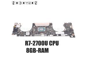 For Lenovo IdeaPad 720S-13ARR Laptop Motherboard Ryzen 7 2700U CPU 8GB RAM 5B20Q59412 ES321 NM-B441