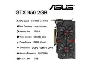 ASUS STRIX Graphic Card GeForce GTX 950 2GB GDDR5 NVIDIA Video Cards GPU Desktop CPU Motherboard