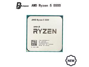 AMD Ryzen 5 5500 R5 5500 3.6 GHz 6-Core 12-Thread  7NM L3=16M 100-000000457 Support Desktop CPU Gaming Socket AM4