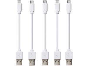 USB Type C Cable 5Pack 1FT USB Type C Charger Cords for Samsung Galaxy S9 S8 Note 9 Note 8 PlusLG V30 G6 G5 V20Google Pixel Moto Z2