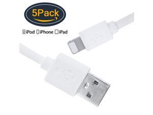 iPhone Charger Cable, Certified Lightning Cable 5 Pack USB Charging & Syncing Cord Compatible iPhone Xs/Max/XR/X/8/8Plus/7/7Plus/6S/6S Plus/SE/iPad - white iPhone Charger Cable, Certified Lightning Cable 5 Pack USB Charging & Syncing Cord Compatible iPhone Xs/Max/XR/X/8/8Plus/7/7Plus/6S/6S Plus/SE/iPad - white