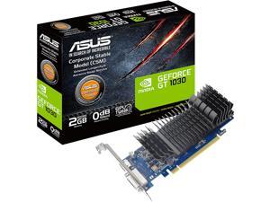 ASUS GeForce GT 1030 2GB GDDR5 HDMI DVI Graphics Card (GT1030-2G-CSM) ASUS GeForce GT 1030 2GB GDDR5 HDMI DVI Graphics Card (GT1030-2G-CSM)