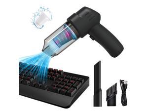 Mini Car Vacuum Cordless Cleaner - Portable, Rechargeable, Wireless Handheld Vacuum for Keyboard, Auto Car, Table, Computer, Desktop, Pet Hair Cleaning
