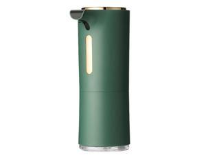 Automatic Hand Soap Dispenser 250ml Auto Foaming Hand Wash Dispenser Touchless Liquid Soap Dispense (Green)