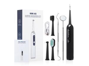 Electric Dental Scaler 7 in 1 Tooth Cleaner Set Portable Teeth Whitening Care Tool to Remove Stains Tartar and Calculus