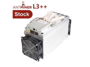 Bitmain ANTMINER L3++ ASIC Miner Scrypt Litecoin 580MH/s LTC Come with Doge Coin Mining Machine with New PSU Blockchain Miners Better Than ANTMINER L3 L3+ S9 S9J