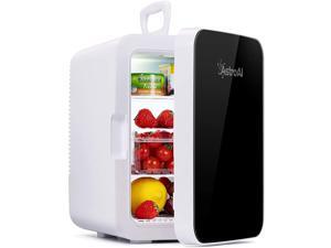 AstroAI Mini Fridge,10 Liter Compact Refrigerator Mini Cooler Warmer with AC/DC Power,Thermoelectric Skincare Fridge Great for Car,Bedroom,Office,Dorm,Travel(Black) AstroAI Mini Fridge,10 Liter Compact Refrigerator Mini Cooler Warmer with AC/DC Power,Thermoelectric Skincare Fridge Great for Car,Bedroom,Office,Dorm,Travel(Black)