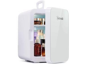 AstroAI Mini Fridge,10 Liter Compact Refrigerator Mini Cooler Warmer with AC/DC Power,Thermoelectric Skincare Fridge Great for Car,Bedroom,Office,Dorm,Travel(White) AstroAI Mini Fridge,10 Liter Compact Refrigerator Mini Cooler Warmer with AC/DC Power,Thermoelectric Skincare Fridge Great for Car,Bedroom,Office,Dorm,Travel(White)