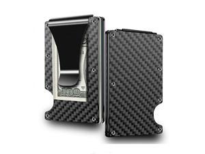 Mens Slim Wallet with Money Clip AUSTIN RFID Blocking Bifold Credit Card Holder for Men