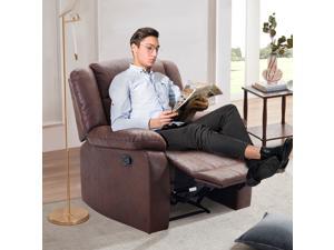 MEROUS PU Leather Heated Massage Recliner Sofa Ergonomic Lounge with 8 Vibration Points MEROUS PU Leather Heated Massage Recliner Sofa Ergonomic Lounge with 8 Vibration Points
