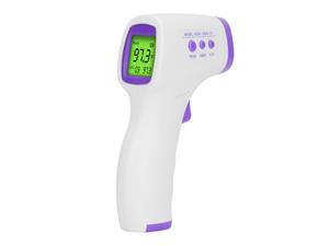 Yobekan Safety Non-Contact Forehead Infrared Thermometer, Electronic Lcd  Digital Face Hand Touchless Temperature Digital Wall Mount Thermometer 