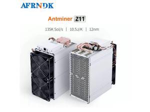 Bitmain Antminer Z11 135k ZEC 1418W 135 KSol/s 10.50 J/KSol Ethernet Bitcoin Mining Machine(With 12 Power Supply) ASIC Better than L3+ S9Miner Bitmain Antminer Z11 135k ZEC 1418W 135 KSol/s 10.50 J/KSol Ethernet Bitcoin Mining Machine(With 12 Power Supply) ASIC Better than L3+ S9Miner