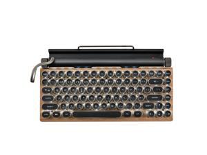 Gaming Mechanical Keyboard Colorful Mobile Phone Tablet MAC Bluetooth 5.0 Punk Keycap Dot Retro Typewriter