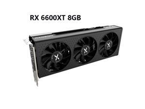 XFX SPEEDSTER Radeon RX 6600 XT 8GB GDDR6 PCI Express 4.0 BLACK Gaming Graphics Card, AMD RDNA 2 RX-66XT8TBDQ