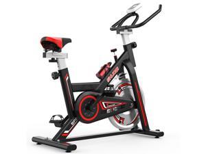 SHUOQI Exercise Bikes Indoor Cycling Stationary bike with 15kg Flywheel, LCD Monitor, Tablet Holder & Comfortable Seat Cushion for Home Workout Cardio Training SHUOQI Exercise Bikes Indoor Cycling Stationary bike with 15kg Flywheel, LCD Monitor, Tablet Holder & Comfortable Seat Cushion for Home Workout Cardio Training