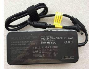 280W Genuine Charger for Asus ROG Zephyrus Duo SE GX551QS Gaming Laptop ADP-280BB B 20V 14A 12A Power Supply Adapter Cord