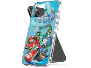 Phone Case Compatible with iPhone Samsung Galaxy Mario 13 Kart S20 6 7 8 X Xr 11 12 Pro Max Se 2020 S10 S21 Accessories Waterproof Scratch