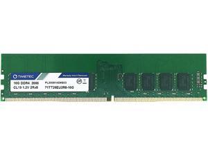 Timetec Hynix IC 16GB DDR4 2666MHz PC4-21300 Unbuffered ECC 1.2V CL19 2Rx8 Dual Rank 288 Pin UDIMM Server Memory RAM Module Upgrade (16GB) Timetec Hynix IC 16GB DDR4 2666MHz PC4-21300 Unbuffered ECC 1.2V CL19 2Rx8 Dual Rank 288 Pin UDIMM Server Memory RAM Module Upgrade (16GB)