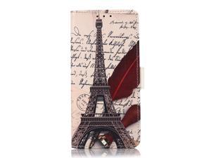 Wallet Case for Samsung Galaxy A82 5G Flip Case Leather Wallet Card Cover - Eiffel Tower
