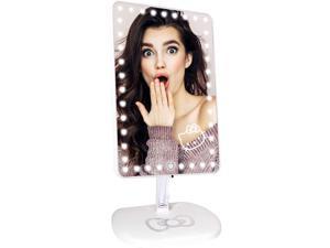 Impressions Vanity Touch Pro Makeup Mirror with Bluetooth Speaker and 360 Rotation, Touch Sensor Vanity Mirror with LED Lights and USB Charging Port (Hello Kitty)