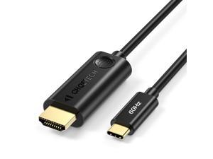 USB C to HDMI Cable, CHOETECH HDMI to Type C Cable 6FT 4K@60Hz Thunderbolt 3 Compatible with 2018-2020 MacBook Pro/ Air/ iPad Pro, 2017 iMac, Dell XPS 13/15, Surface Book 2, Samsung Galaxy Note 9/S9 USB C to HDMI Cable, CHOETECH HDMI to Type C Cable 6FT 4K@60Hz Thunderbolt 3 Compatible with 2018-2020 MacBook Pro/ Air/ iPad Pro, 2017 iMac, Dell XPS 13/15, Surface Book 2, Samsung Galaxy Note 9/S9