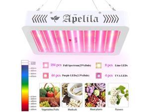 LED Grow Light for Indoor Plants,2000W Full Spectrum UV and IR Plant Growing Lamps,Green House Lights with Bloom Switch,for Indoor Plants,Veg and Flower