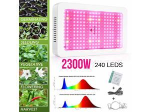 2300W LED Grow Light Full Spectrum Hydroponic Flower Bloom Seedling Veg Flower