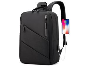 Men USB 15 Inch Laptop Backpack School Bag Notebook Rucksack Teenage Teenagers Travel Leisure Schoolbag Pack For Male