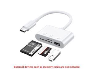 Card Reader 3-in-1 Mobile Phone Tablet Connected with Type C to USB SD TF Multifunctional Conversion Cable