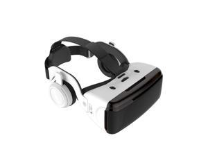Mobile Phone Virtual Reality 3D Glasses VR Glasses with Headphones for 4-6.1 " Smartphones