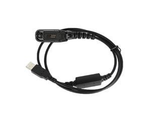 1x Black USB Programming Cable For Motorola XiR P8200 P8268 DP3400 Walkie Talkie