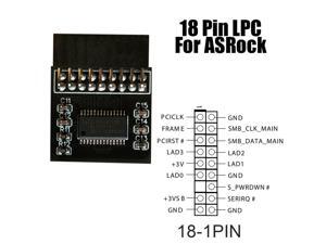 For ASROCK 18PIN LPC Motherboard Windows 11 TPM 2.0 Security Module Board x 1