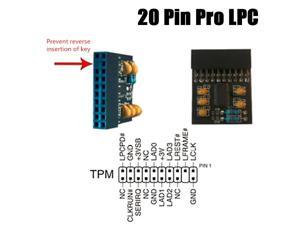 TPM 2.0 Module 20Pin Pro LPC Trusted Platform For ASUS TPM-L R2.0 AOM-TPM-9665V