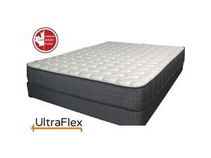 Ultraflex INFINITY PLUS- Orthopedic Spinal Care, Premium Soy Foam, Eco-friendly Mattress (Made in Canada)- Queen Size with Waterproof Mattress Protector
