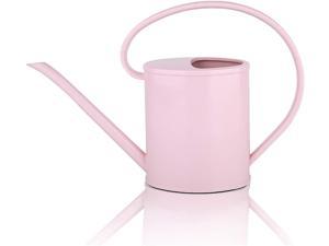 Watering cans for Indoor Plants 1.2L with Long Spout Small Watering Pot (Pink A, 1.2 L)