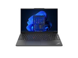 New Lenovo ThinkPad E16 Gen 1 16 Touchscreen Laptop with Fingerprint ReaderAMD Ryzen 5 7530Uup to 450 GHzWiFi 6 and Bluetooth 51Backlit KeyboardWindows 11 Pro 40 GB RAM1 TB SSD Black