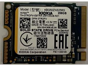 Kioxia Former Toshiba Brand 256GB PCIe NVMe 2230 SSD (KBG50ZNS256G) Gen4*4 2220kkz