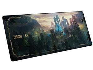 Logitech G840 XL Cloth Gaming Mouse Pad - 900 x 400 mm, 3 mm Thin Mat, Stable Rubber Base, Performance-Tuned Surface, Official League of Legends Edition