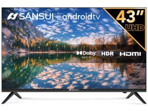 SANSUI ES43S1A, 43 inch UHD HDR Smart TV with Google Assistant (Voice Control), Screen Share, HDMI, USB (2021 Model) SANSUI ES43S1A, 43 inch UHD HDR Smart TV with Google Assistant (Voice Control), Screen Share, HDMI, USB (2021 Model)