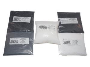 Rock Tumbler Grit for 15 Pound Tumbler with 1 Pound Plastic Buffering Pellets