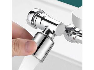 New Universal Faucet Extender 1080° Swivel Faucet Spout Extension (Pack of 2)