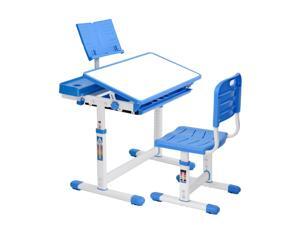 Student desks, children's desks with chairs, table and chair packages can be adjusted in height, and the table top can be tilted Student desks, children's desks with chairs, table and chair packages can be adjusted in height, and the table top can be tilted