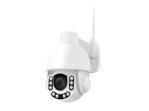 Netvue Security Camera Outdoor, 2k 3MP IP Camera, Pan/Tilt/8X Digital Zoom, H.265, 360° View, 2.4G Wi-Fi Wireless Camera with Alexa, 2-Way Audio, Clear Night Vision, Weatherproof and Motion Detection