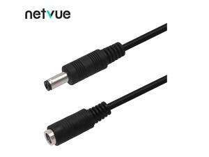 Power Extention Cord 16ft Male-to-Female 5.5mm*2.1mm for Outdoor Security Cameras Power Extention Cord 16ft Male-to-Female 5.5mm*2.1mm for Outdoor Security Cameras