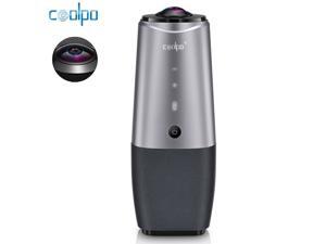 COOLPO AI HUDDLE PANA - 360 DEGREE MEETING PRO 1080P AUTOMATIC VIDEO CONFERENCING CAMERA, 4k camera with Microphone,15 ft Voice Pickup, USB Plug and Play, Conference Webcam for Zoom Skype Hangout COOLPO AI HUDDLE PANA - 360 DEGREE MEETING PRO 1080P AUTOMATIC VIDEO CONFERENCING CAMERA, 4k camera with Microphone,15 ft Voice Pickup, USB Plug and Play, Conference Webcam for Zoom Skype Hangout