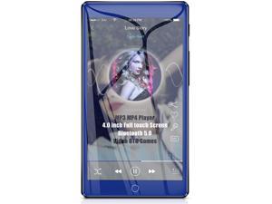 Music Player with 16GB Micro SD Card Blue Dyzeryk MP3 Player Supports up to 128GB Build-in Speaker/Photo/Video Play/FM Radio/Voice Recorder/E-Book Reader 