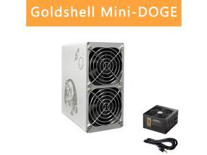 Goldshell MINI-DOGE Miner 185MH/S 235W (500W PSU and US. Cord Included) DOGE & LTC Miner Low Noise Small Household Litecoin Mining Machine Better than BITMAIN ANTMINER L3 S9 S11 S17 S19 T17