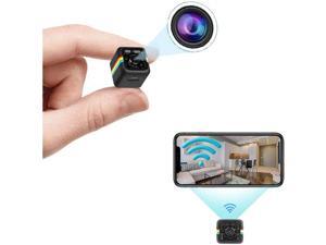 Mini Spy Camera 1080P Hidden Camera - Portable Small HD Nanny Cam with Night Vision and Motion Detection - Indoor Covert Security Camera for Home and Office - Hidden Spy Cam - Built-in Battery Mini Spy Camera 1080P Hidden Camera - Portable Small HD Nanny Cam with Night Vision and Motion Detection - Indoor Covert Security Camera for Home and Office - Hidden Spy Cam - Built-in Battery