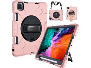 For iPad Pro 11 inch 2018 Shockproof Kickstand Silicone Case With Pencil Holder 